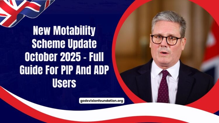 New Motability Scheme Update October 2025 – Full Guide For PIP And ADP Users